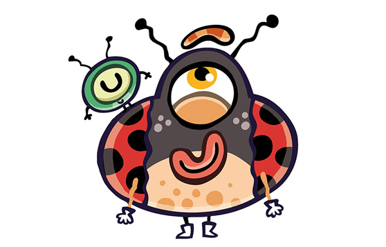 Mascota Ladybugs
